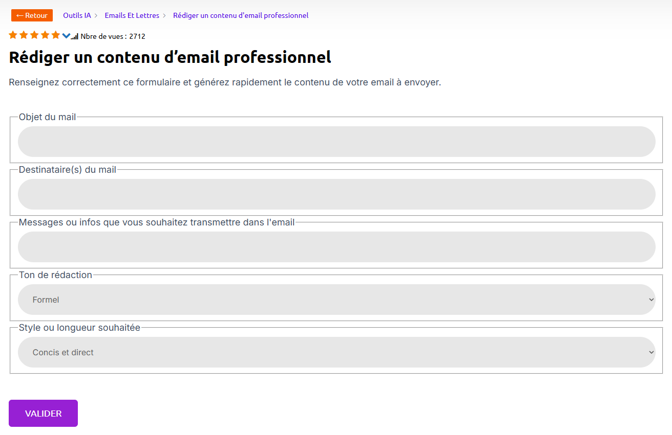 Comment rédiger un mail professionnel avec l’IA